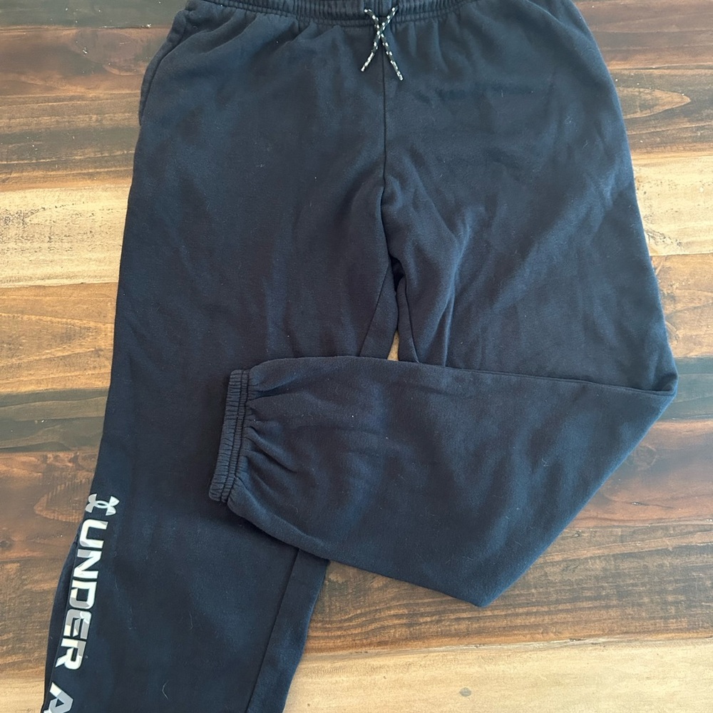 Under Armour Black Sweatpants for Kids